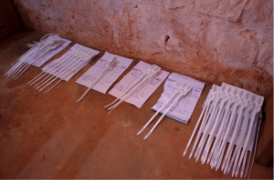 ITSCi tags on the mining site of Rutongo, Rwanda