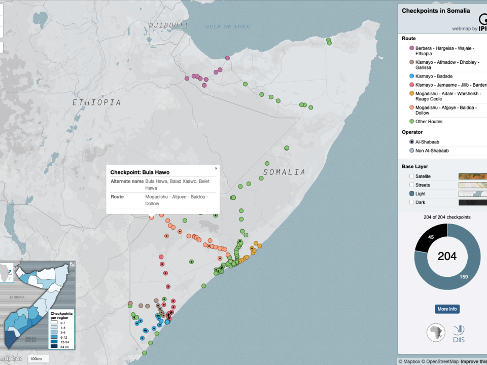 Somalia checkpoints